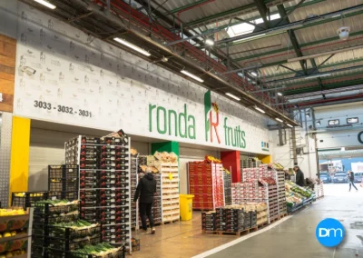 DIAGONAL MERCA - Trabajos - Ronda Fruits en Mercabarna